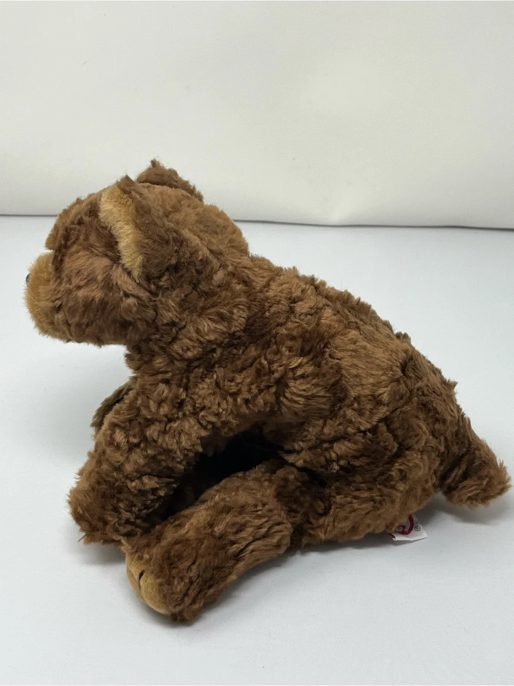 Vintage 1996 TY Cocoa Brown Bear Beanie Buddy Plush Teddy 11” Collectible Cute